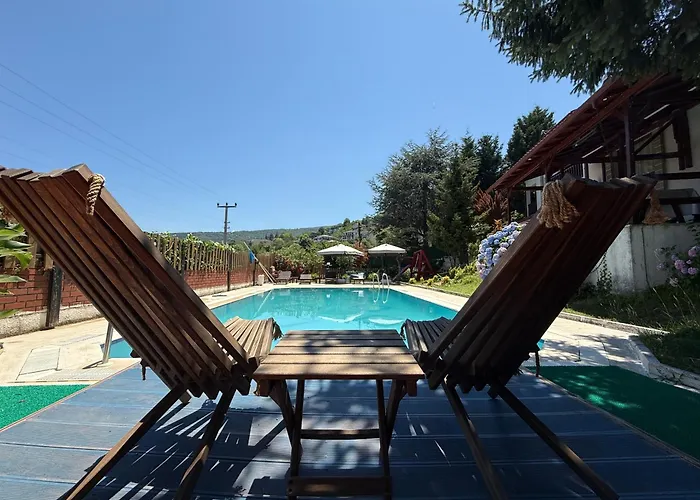 Manzara Oeduellue Bueyuek Havuzlu Premium