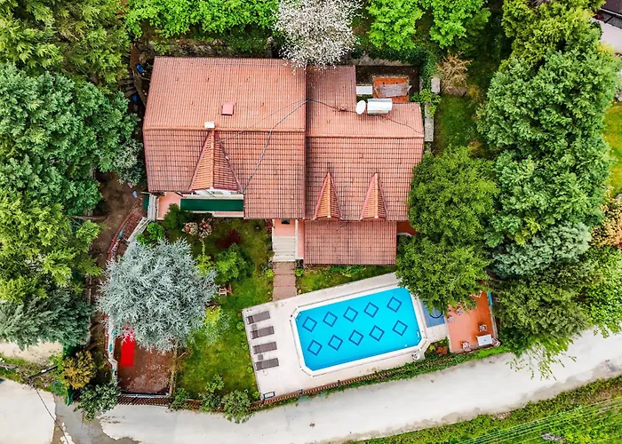 Manzara Oeduellue Bueyuek Havuzlu Premium Dibektas